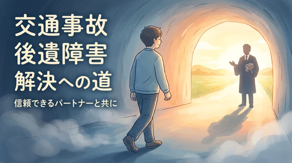 Person walks toward a suited advisor standing in a sunlit doorway, symbolizing guidance for post-traffic-accident recovery.